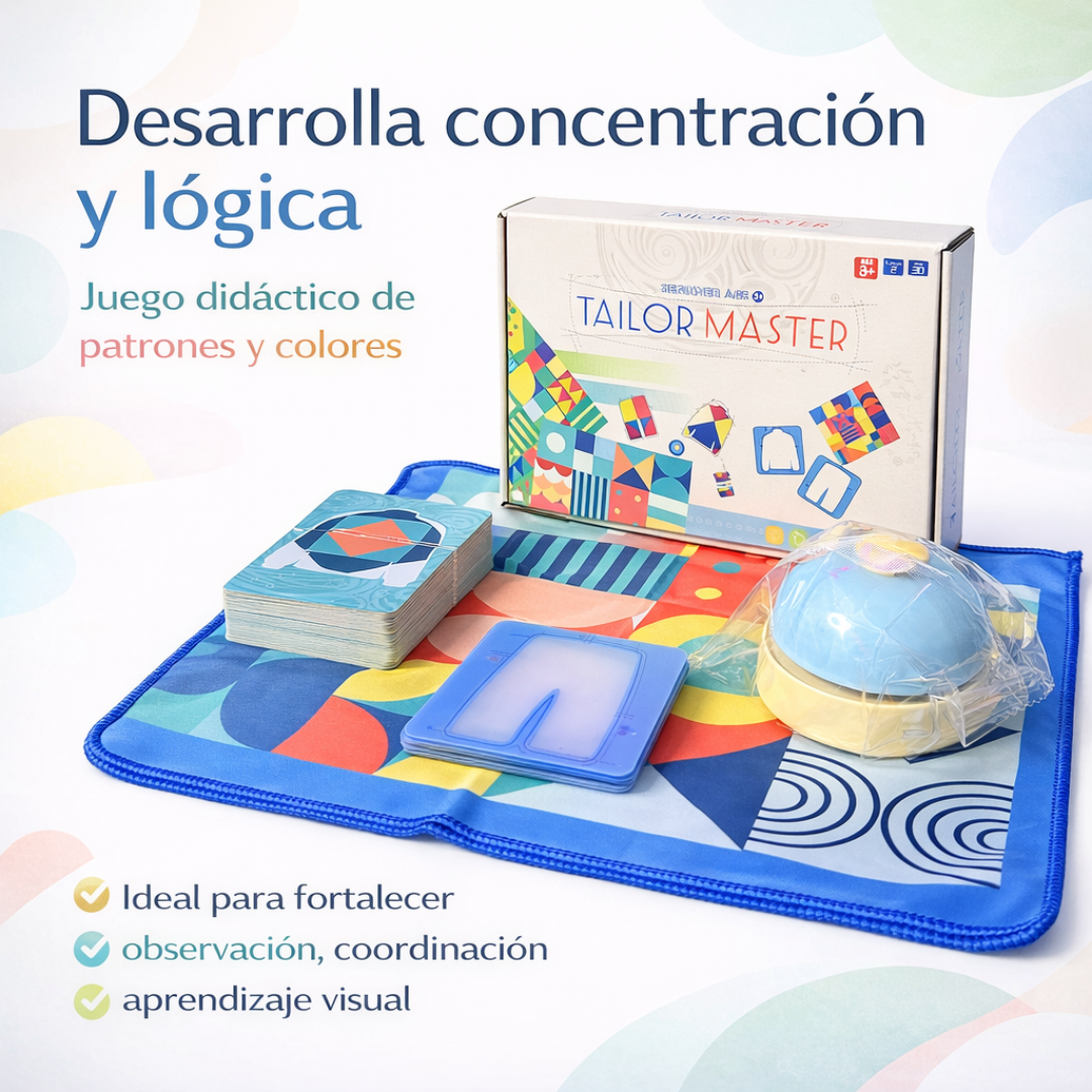 Tailor Master Juego Didáctico de Colores
