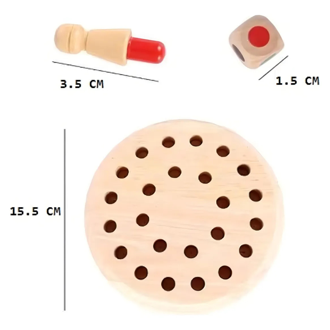 Juego Memoria Madera