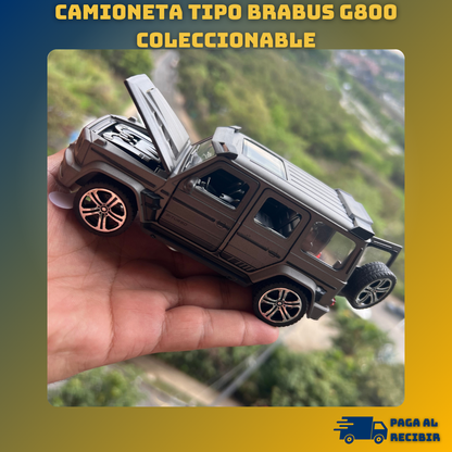 Camioneta tipo Brabus G800 coleccionable