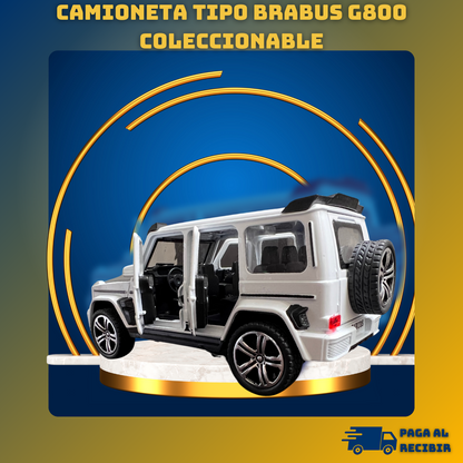 Camioneta tipo Brabus G800 coleccionable