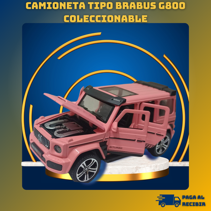 Camioneta tipo Brabus G800 coleccionable