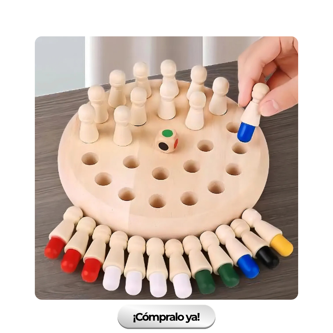 Juego Memoria Madera