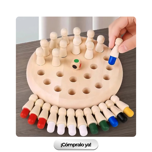 Juego Memoria Madera