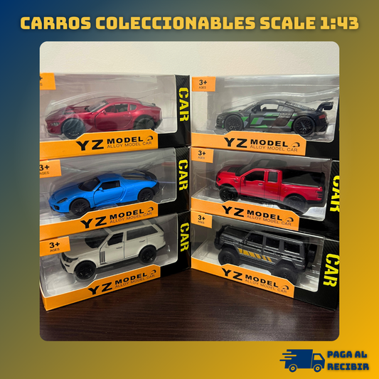 Carros Coleccionables de Metal Escala 1:43