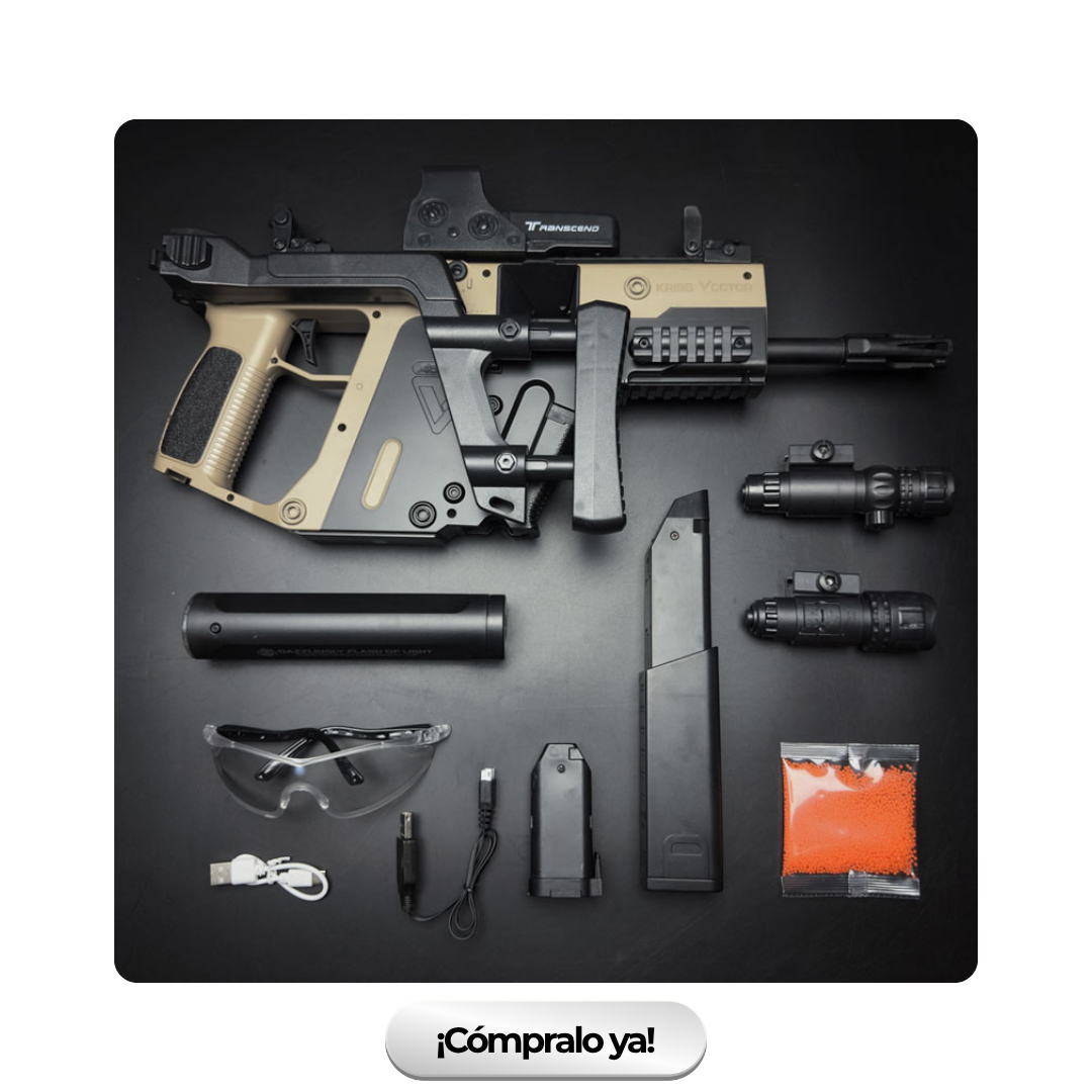 Kriss Vector Gel Blaster – Diversión Realista, Tecnología Avanzada