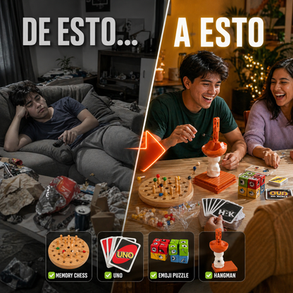 Pack 4 Juegos en 1 – Diversión Asegurada