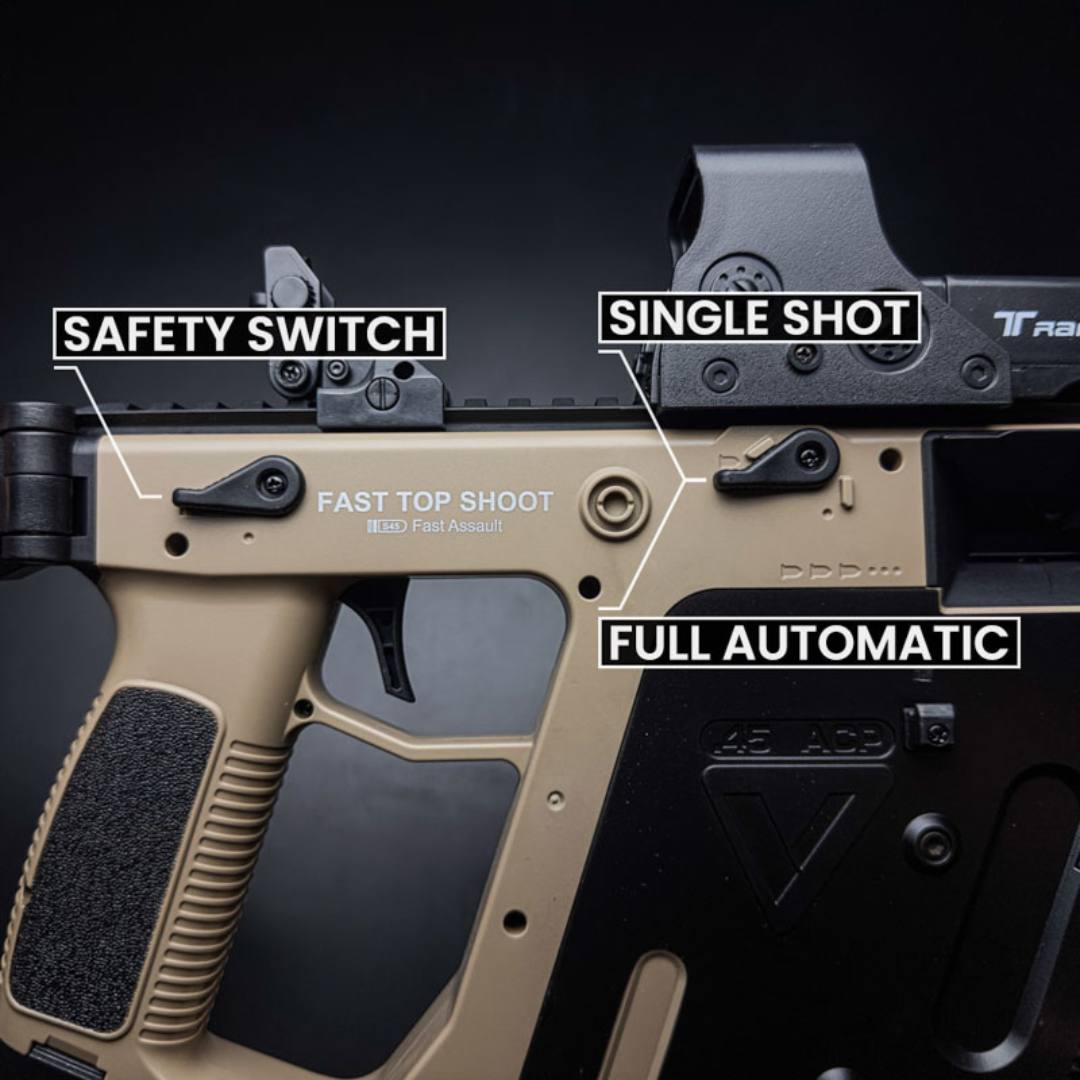 Kriss Vector Gel Blaster – Diversión Realista, Tecnología Avanzada