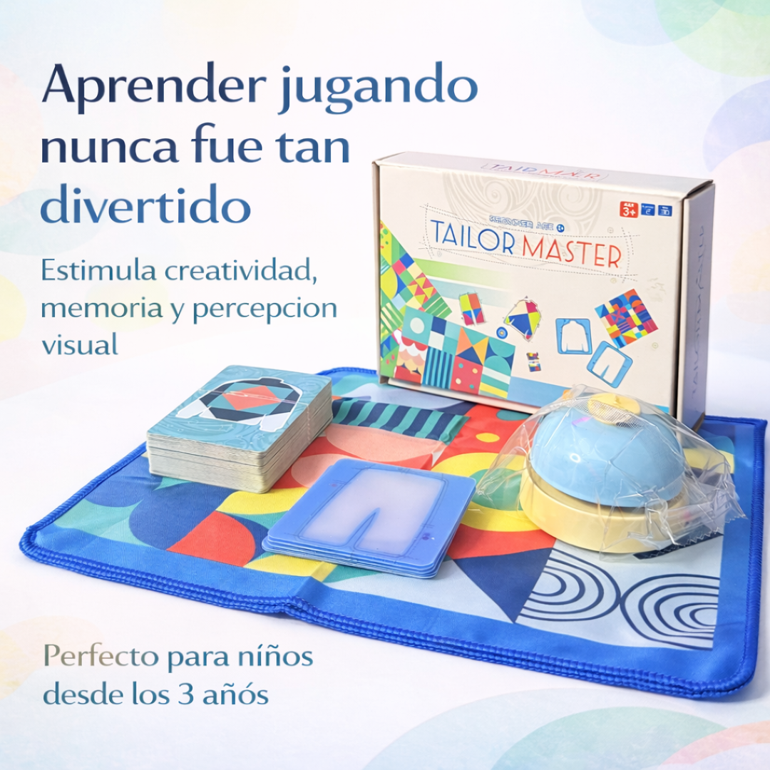 Tailor Master Juego Didáctico de Colores