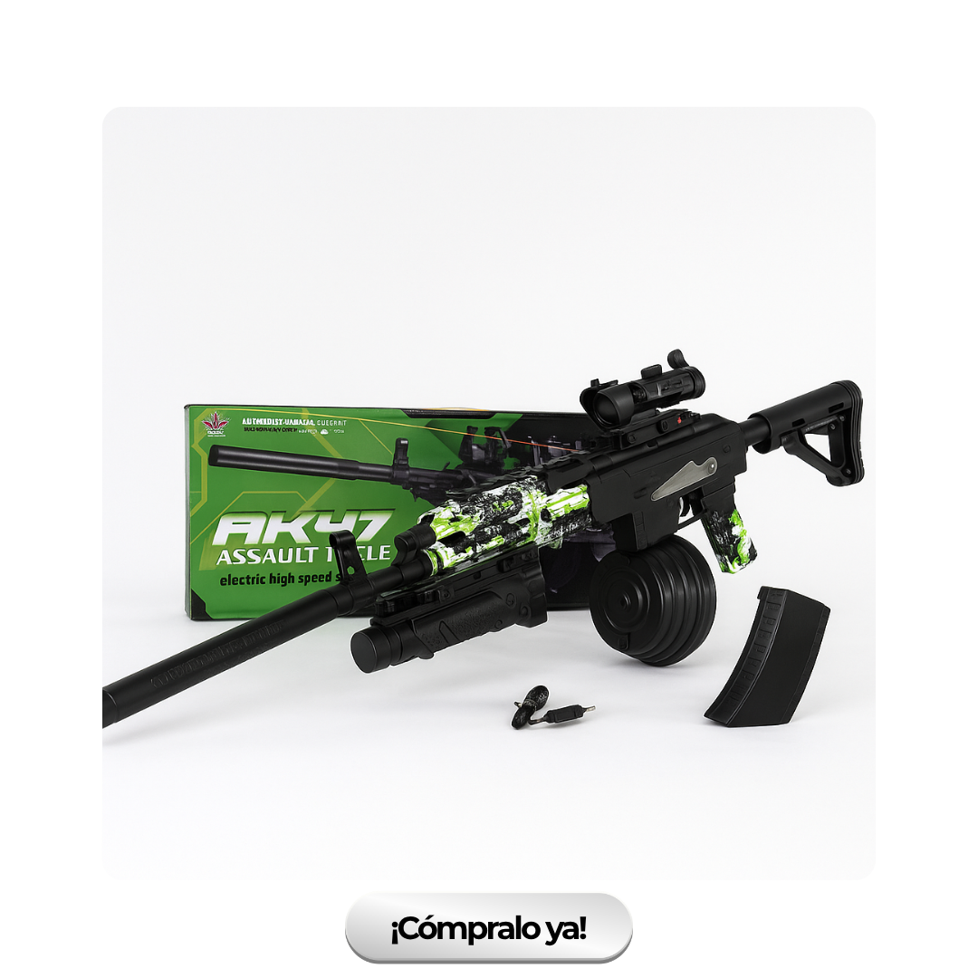 Lanzador Gel Blaster AK47