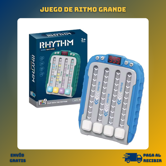 Juego de Ritmo Interactivo: Mejora Habilidades Motrices y de Concentración para Niños y Adultos