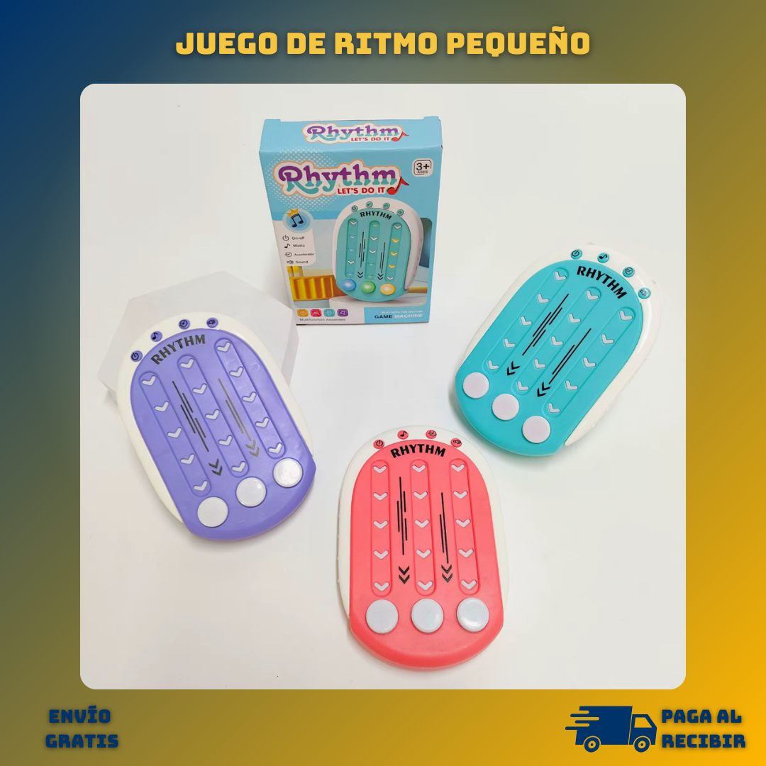 Juego de Ritmo Interactivo: Mejora Habilidades Motrices y de Concentración para Niños y Adultos