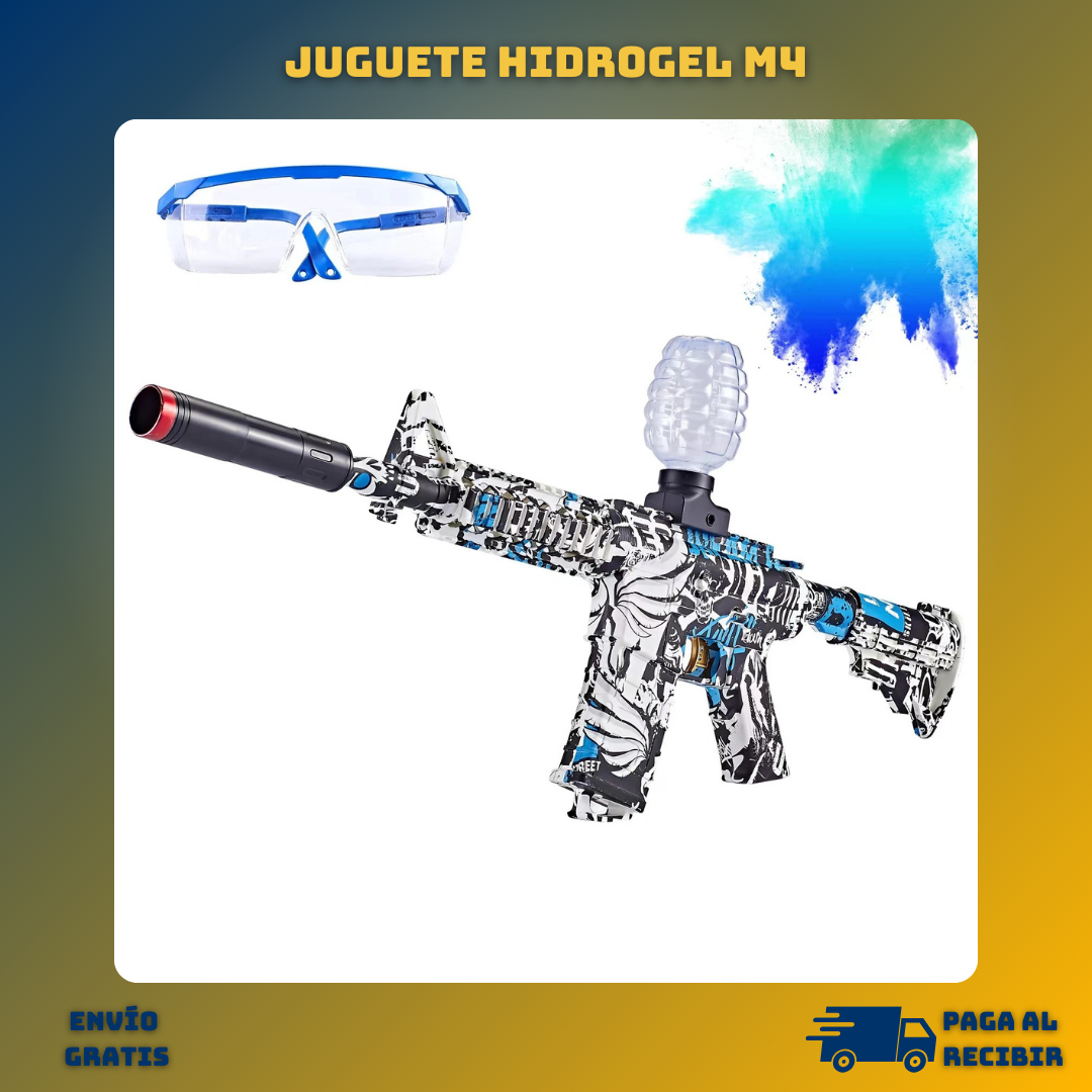 🔥 Pistola de Hidrogel M4 – Diversión sin Límites 🔥