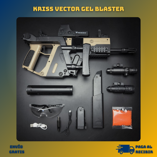 Kriss Vector Gel Blaster – Diversión Realista, Tecnología Avanzada