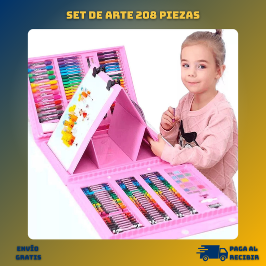 Set de Arte 208 Piezas