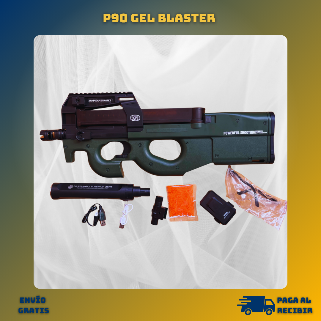 P90 Gel Blaster – Diversión Tecnológica en tus Manos